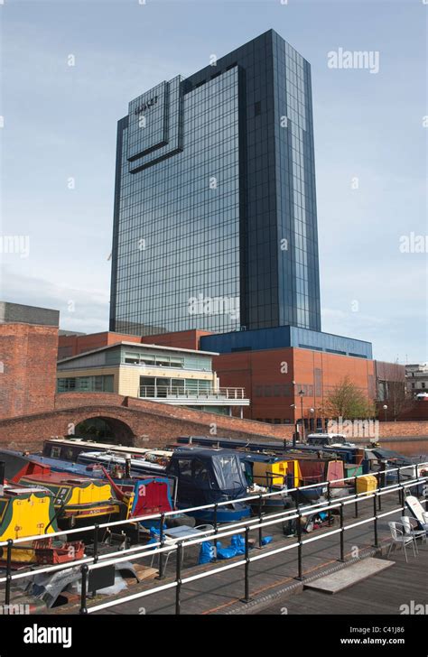 Canal network in Birmingham Stock Photo - Alamy