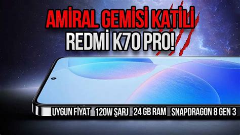 Redmi K Pro Tan T Ld Gb Ram Ve Snapdragon Lu Ger Ek Amiral Gemisi