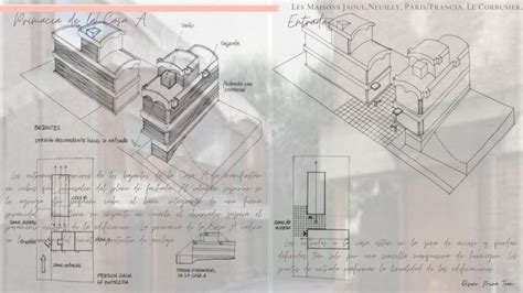 Analisis De Obra Casas Jaoul Francia Le Corbusier