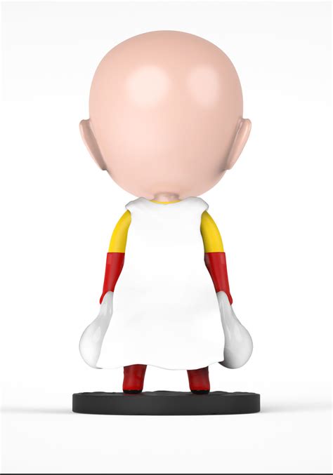 One Punch Man Saitama For 3d Printing Free 3d Model 3d Printable Cgtrader