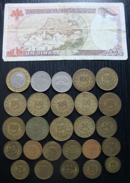 LOT DE BILLET Et Monnaies De Tunisie EUR 20 00 PicClick FR