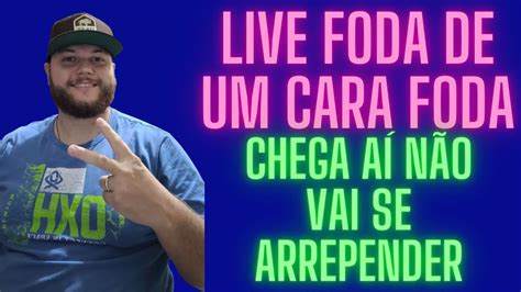 Salve Mlkda Live Muito Foda De Um Cara Foda Youtube