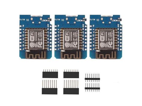 3 Pcs ESP8266 ESP 12F D1 Mini Modules 4M Bytes WLAN Wifi Internet