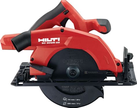 HILTI SC 30WR 22 CORDLESS 22V CIRCULAR SAW