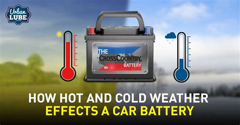 How Hot And Cold Weather Effects A Car Battery