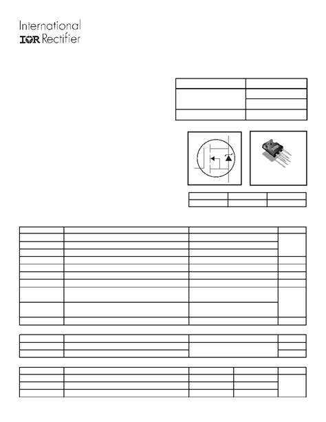 IRFP4410ZPBF Datasheet 1 8 Pages IRF HEXFET Power MOSFET