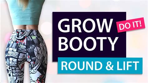 GROW BOOTY At Home ROUND LIFT BUTT Pump Bubble Booty No Squats