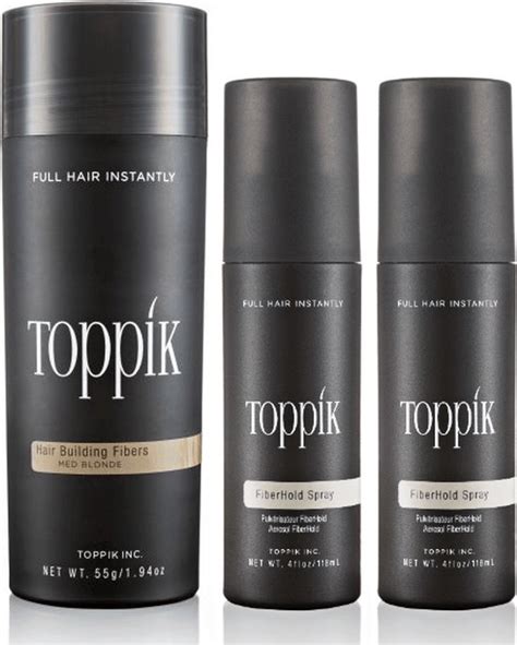 Toppik Hair Fibers Voordeelset Middenblond Toppik Hair Fibers 55 Gram