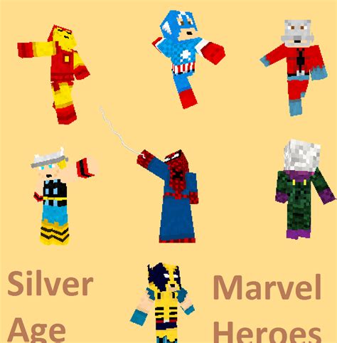 53 Original Minecraft Skins Based on Famous Characters! - Skins ...