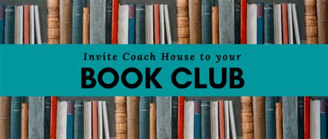 New Coach House Book Club – Read + Co Books