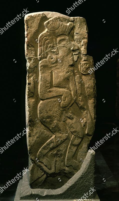 Stele Dancer C 400 Ad Zapotec Editorial Stock Photo Stock Image