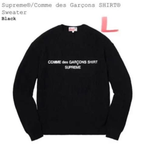 39％割引グリーン系lお手頃価格 Supreme Commedesgarcons ニット ニットセーター トップスグリーン系l Otaonarenanejp