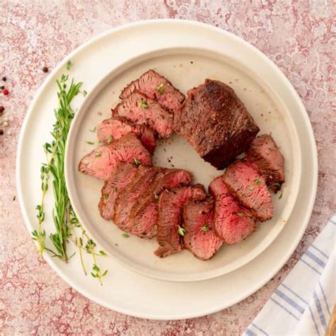 Oven Roasted Beef Tenderloin With Garlic Herb Butter Cast Iron Keto