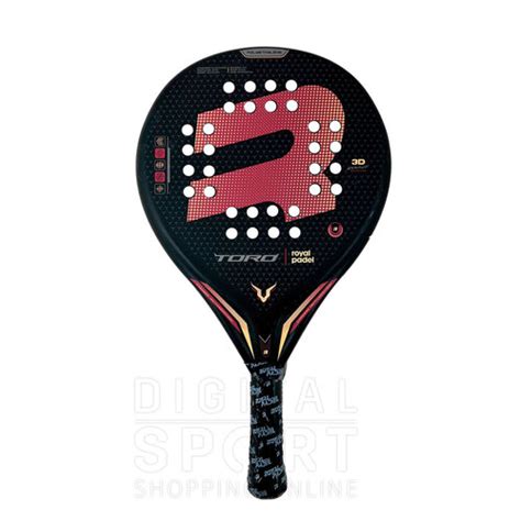 Paleta Toro Black Royal Padel Digital Sport