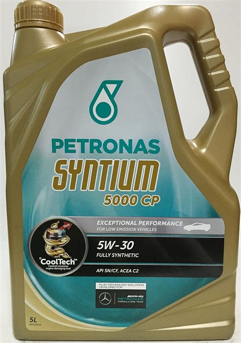 Petronas Syntium Cp W Fully Synthetic Motor Car Engine Oil L