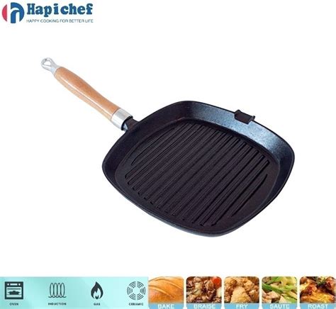 Roasting Square Pans Nonstick Grill Top Griddle Pan Bbq Vegetable