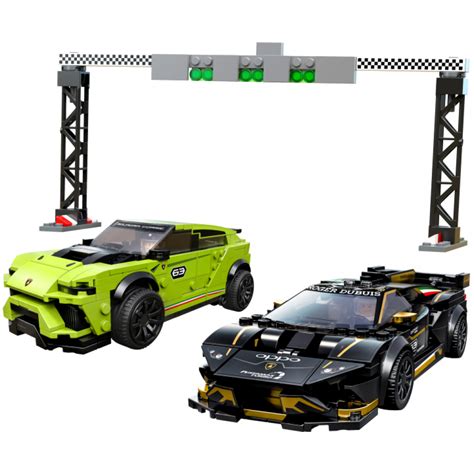 LEGO Speed champions Lamborghini Urus ST X Lamborghini Huracán Super