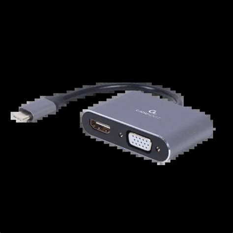 Adaptor Video Cablexpert A USB3C HDMIVGA 01 USB Type C VGA HDMI