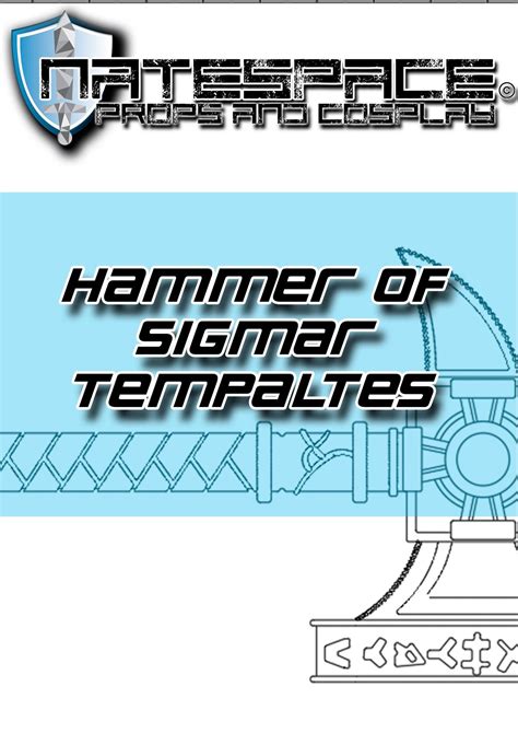 Hammer of Sigmar / Ghal Maraz Templates - Etsy