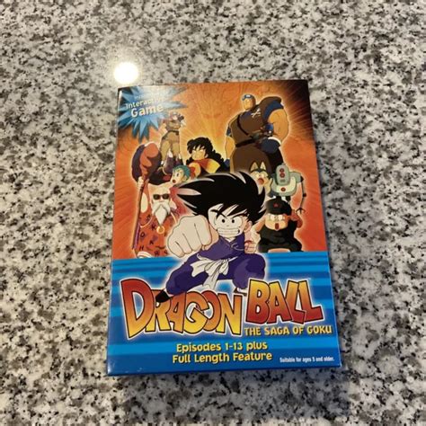 Dragon Ball The Saga Of Goku Dvd Set De Disques Pisodes