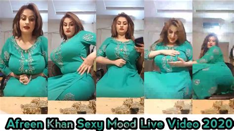 Afreen Khan Sexy Mood Live Video 2020 Afreen Khan Big Boobs Press