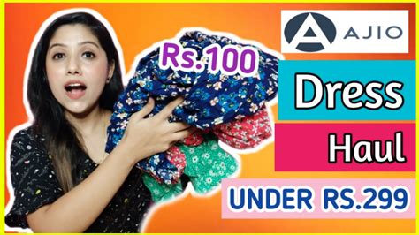 Cheapest Best Ajio Dress Haul Under Rs Ajio Summer Dress Haul