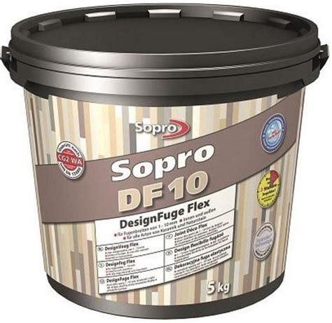 Sopro DF10 Voegmortel Designvoeg Flex 5 Kg Jurabeige Nr 33 Bol