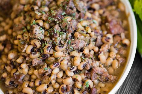 {instant Pot} Pork And Black Eyed Peas Recipe Self Proclaimed Foodie