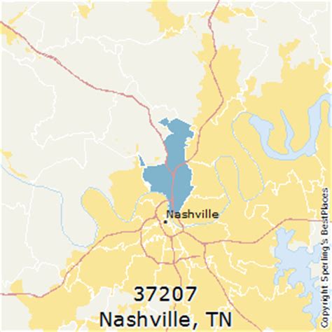 Nashville Tn Zip Code Map - Maping Resources