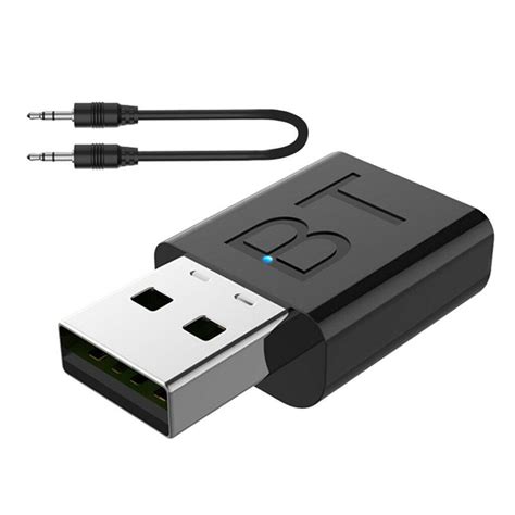 Ripley TRANSMISOR RECEPTOR MINI USB BLUETOOTH 5 0 PC NOTEBOOK