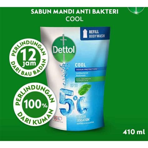 Jual Dettol Sabun Mandi Cair 410ml Shopee Indonesia