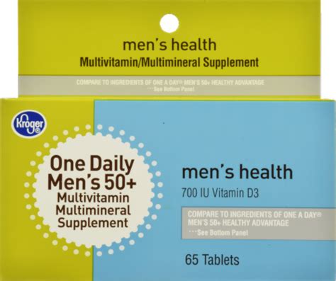 Kroger® One Daily Mens 50 Multivitamin Tablets 65 Ct Ralphs