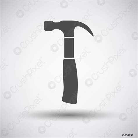 Hammer Icon Stock Vector Crushpixel