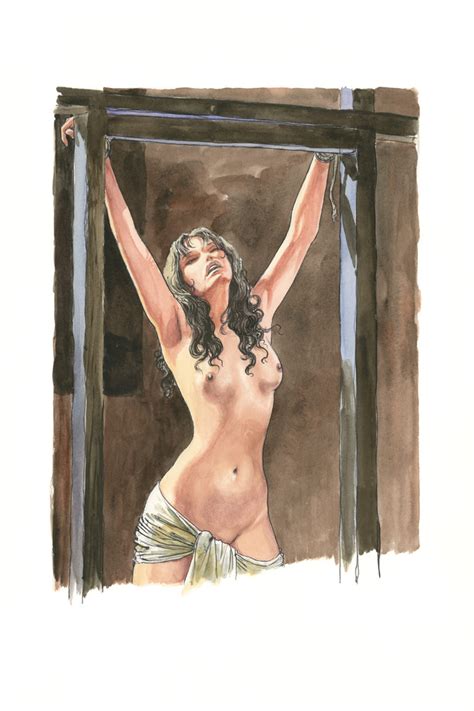 Milo Manara La Potence 2018 Oeuvre HUBERTY BREYNE