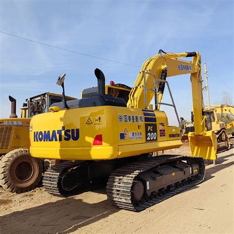 Japan 20ton Used Komatsu Pc200 8 Digger Komatsu200 Used Heavy Machine