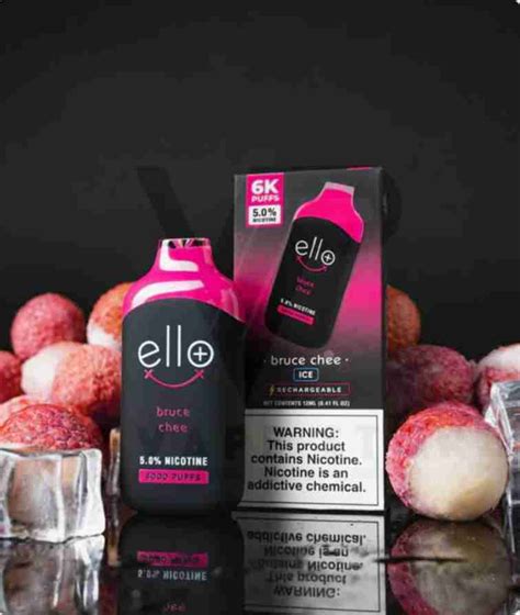 Blvk Ello Fruit Ice Puffs Disposable Vip Vape Store