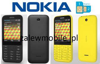 TELEFON KOMÓRKOWY NOKIA 225 DWIE KARTY DUAL SIM 2 4284545490