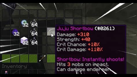 Hypixel SkyBlock Crafting Juju Shortbow YouTube