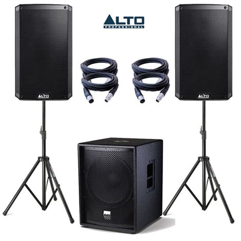 Alto Ts Speakers X Tssub Subwoofer Package Getinthemix