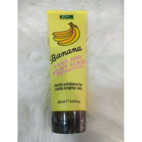 XBC Face And Body Scrub With Banana Extract 250ml Main Market Online