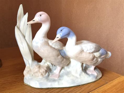 Rex Valencia Hummelwerk Porcelain Ducks Figurine Made In Spain In Dewsbury West Yorkshire