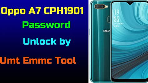 Oppo A Cph Password Unlock By Umt Emmc Tool Youtube