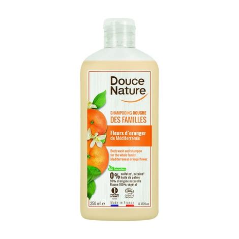 Douce Nature Shampoing Douche fleur d oranger bio de Méditerranée 2