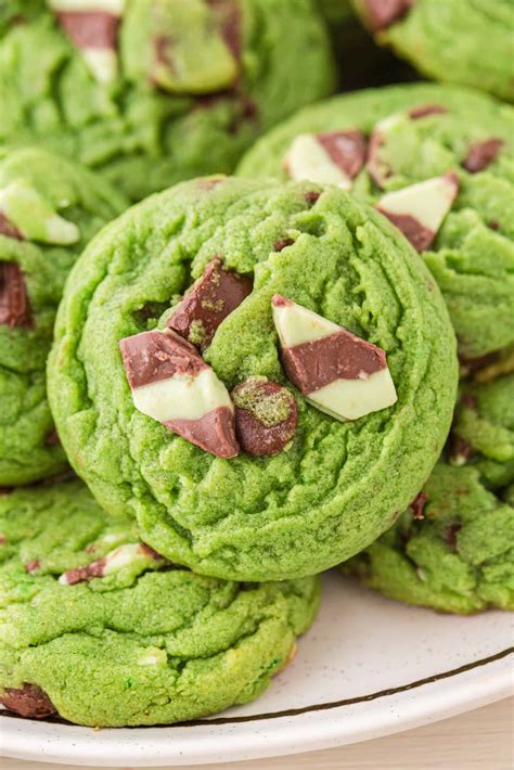 Best Mint Chocolate Pudding Cookies An Alli Event