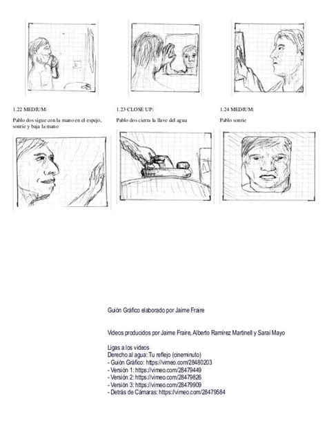 Ejemplo De Un Guión Gráfico Story Board