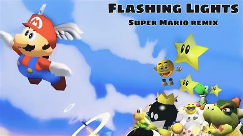 Flashing Lights Remade With Super Mario Soundfonts Youtube