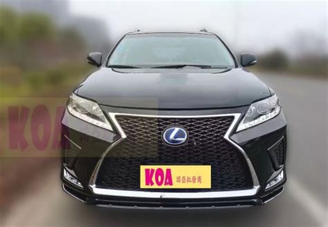 09 15年 Lexus 凌志 Rx 改裝 21款 F Sport 樣式 前保桿 前大包 水箱罩 總成 空力套件 Yahoo奇摩拍賣