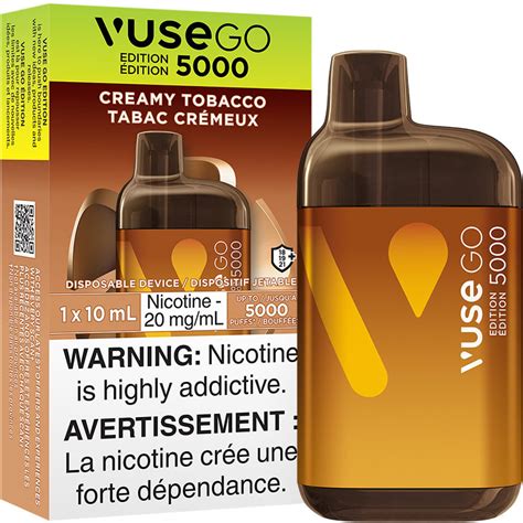 Vuse GO 5000 2 0 Disposable Vape Creamy Tobacco 10mL 180 Smoke