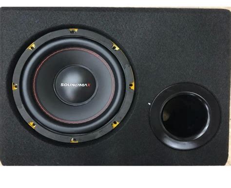 Soundmax 20cm kabinli 800watt subwoofer bass Araba Ses ve Görüntü