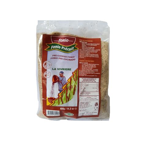 Senegalese La Vivriere Pre Cooked Fonio 400g